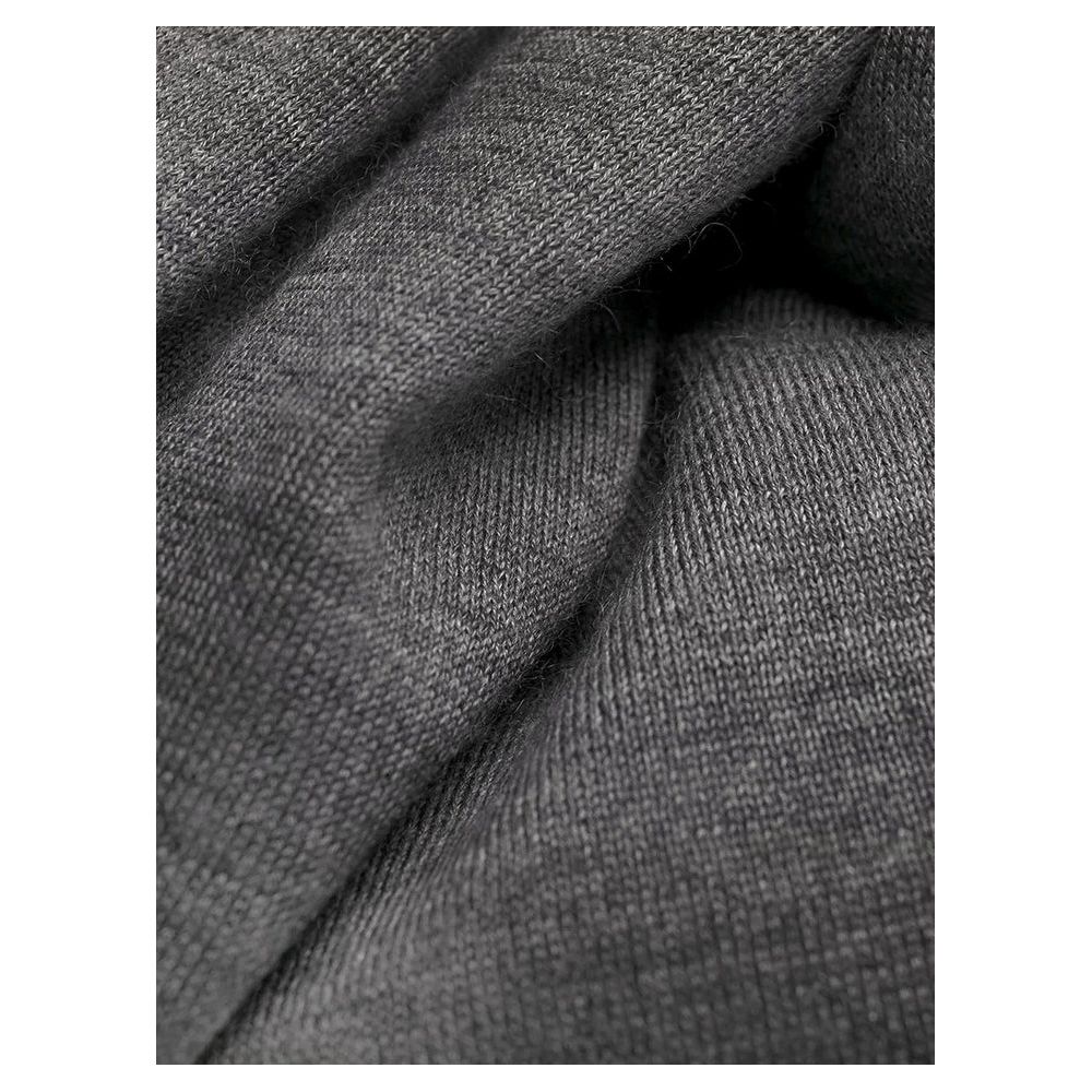 Brunello Cucinelli Grauer Kaschmirpullover für Herren