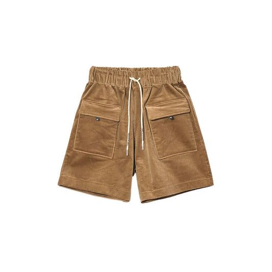 Comme Des Fuckdown – Braune Baumwollshorts