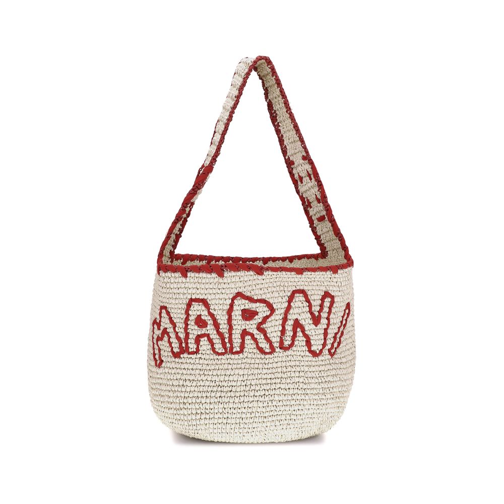 Marni mittelgroße Nassa-Schultertasche