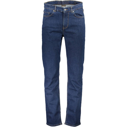 Napapijri Blue Cotton Men Jeans