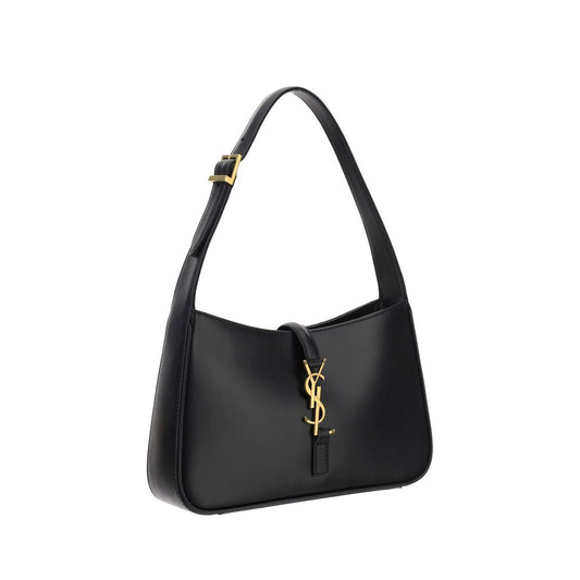 Saint Laurent Schultertasche aus schwarzem Kalbsleder (Bos Taurus)