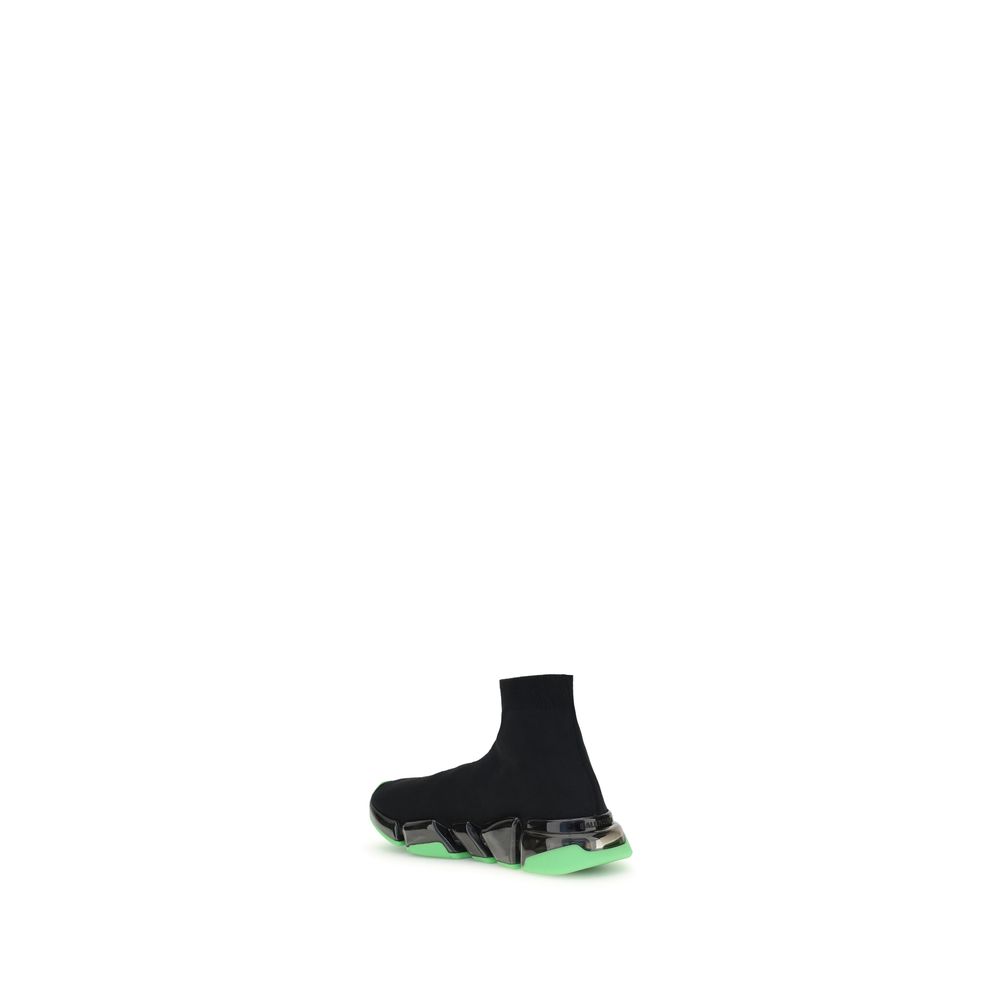 Balenciaga Schwarze Sport-Sneaker aus Polyester