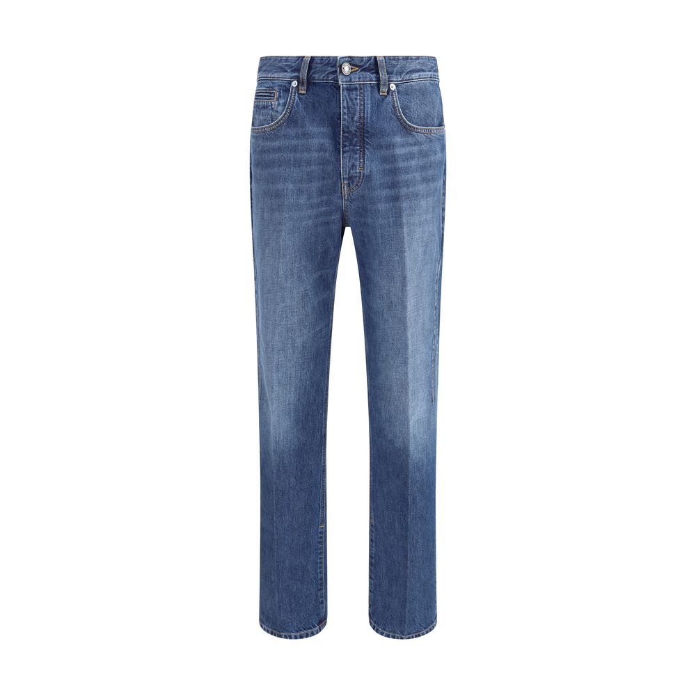 Givenchy Blaue Baumwoll-Jeans mit geradem Bein