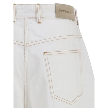 Givenchy Jeans aus weißer Baumwolle