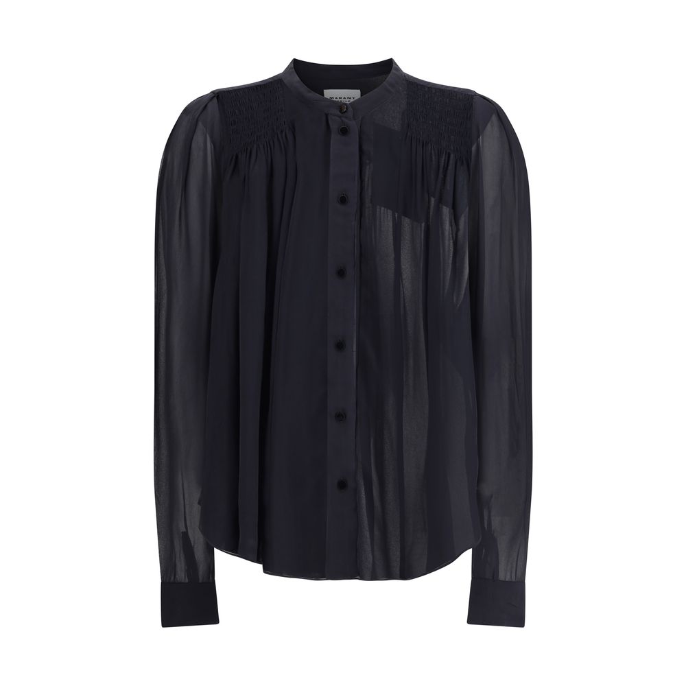 Marant Etoile Black Viscose Top
