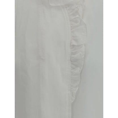 Marant Etoile White Cotton Blouse