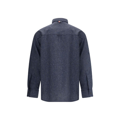 Thom Browne Oversize-Hemd aus Wolle