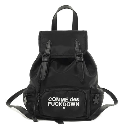 Comme Des Fuckdown – Schwarzer Nylon-Rucksack