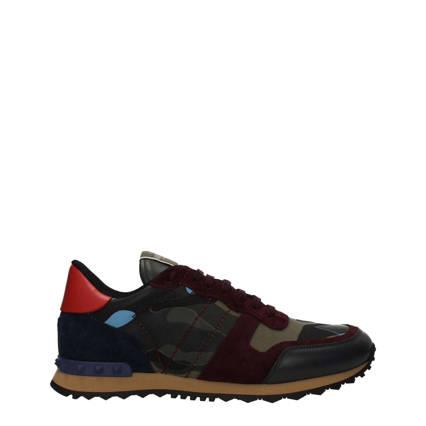 Valentino Garavani – Grüne Sport-Sneakers aus Leder