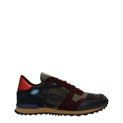 Valentino Garavani – Grüne Sport-Sneakers aus Leder