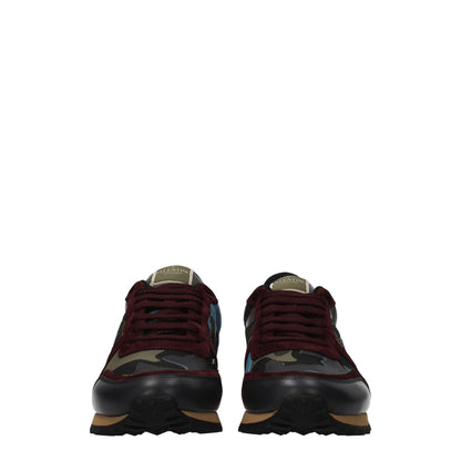Valentino Garavani – Grüne Sport-Sneakers aus Leder