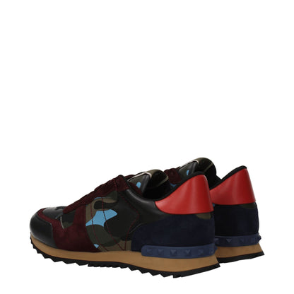 Valentino Garavani – Grüne Sport-Sneakers aus Leder