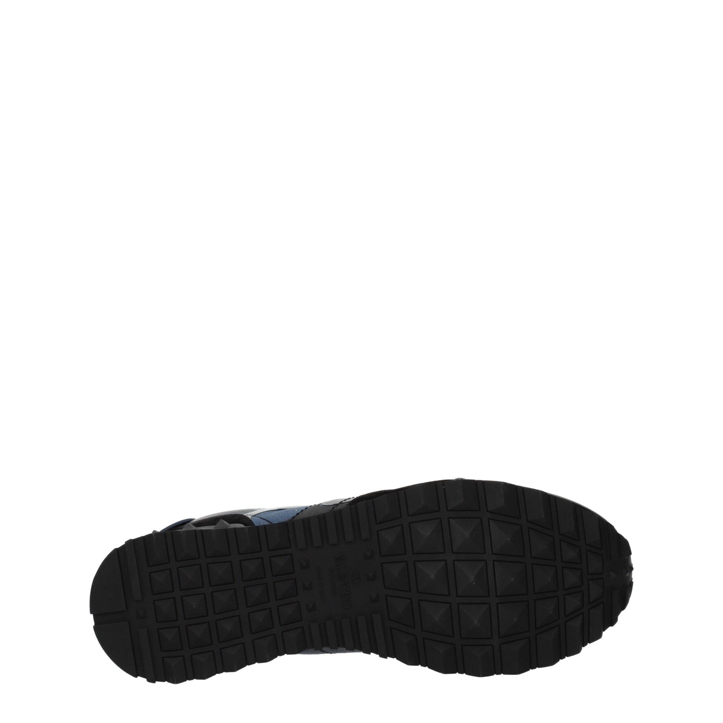 Valentino Garavani Blaue Leder Low-Tops