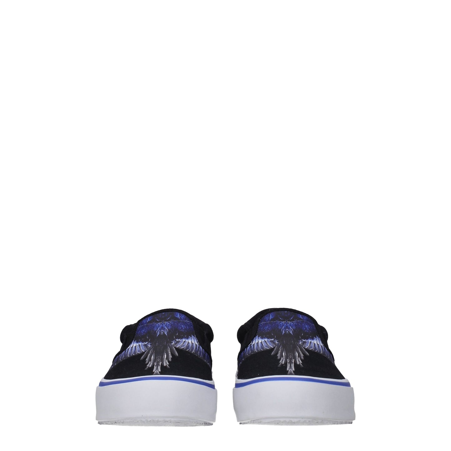 Marcelo Burlon Slip-On-Loafer aus schwarzem Stoff