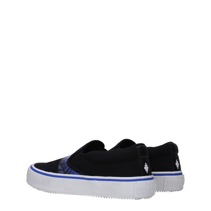 Marcelo Burlon Slip-On-Loafer aus schwarzem Stoff