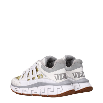 Versace – Weiße Sport-Sneaker aus Leder