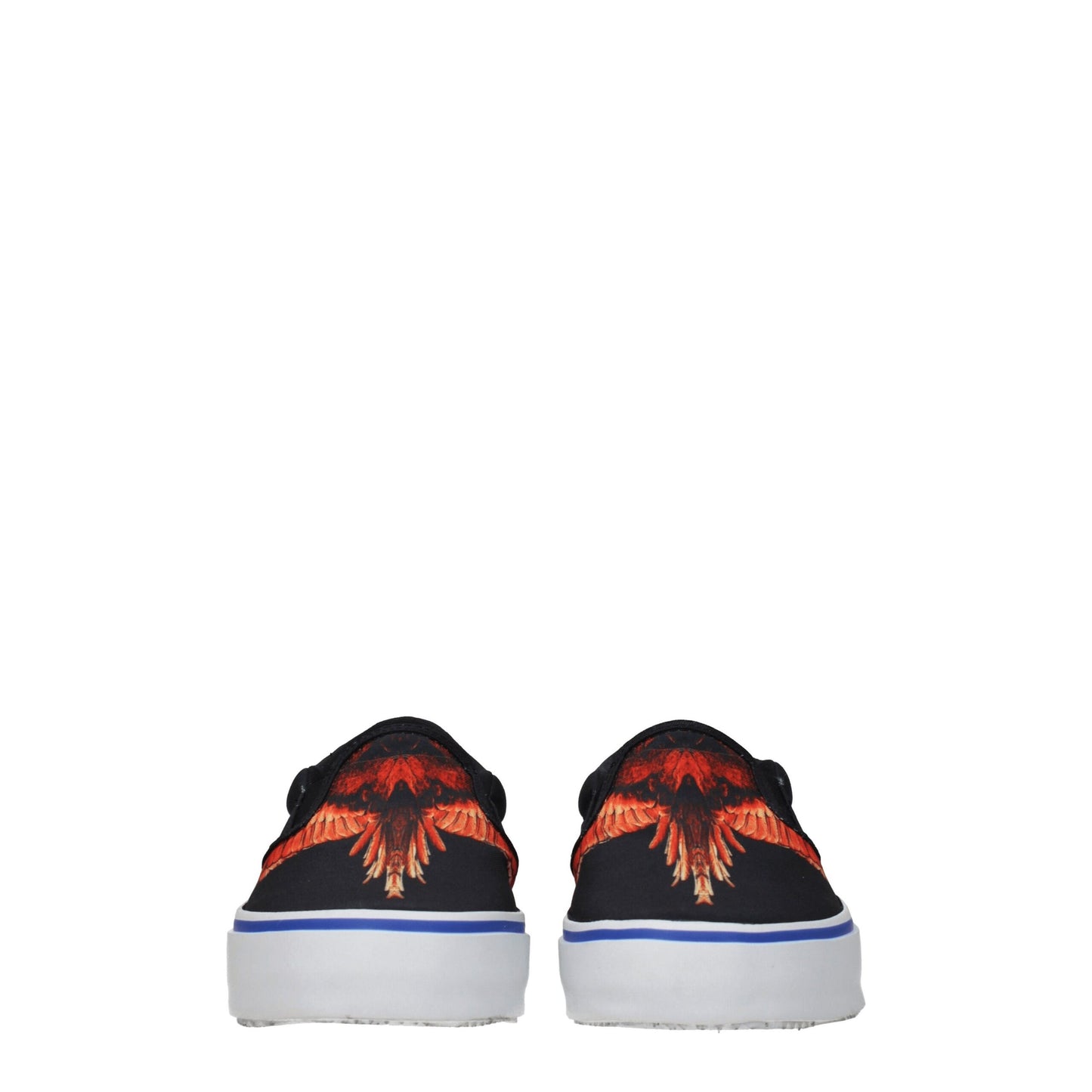 Marcelo Burlon Slip-On-Loafer aus schwarzem Stoff