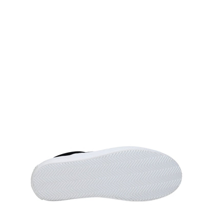 Marcelo Burlon Slip-On-Loafer aus schwarzem Stoff