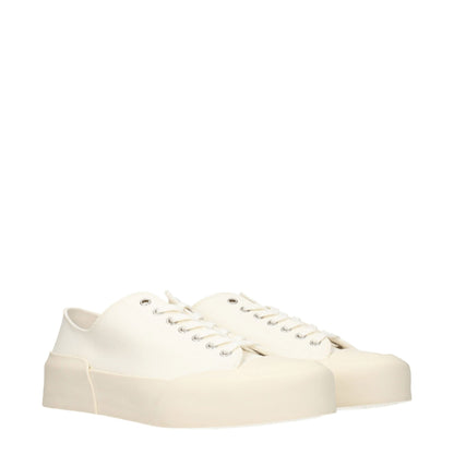 Jil Sander Beige Stoff Low Tops