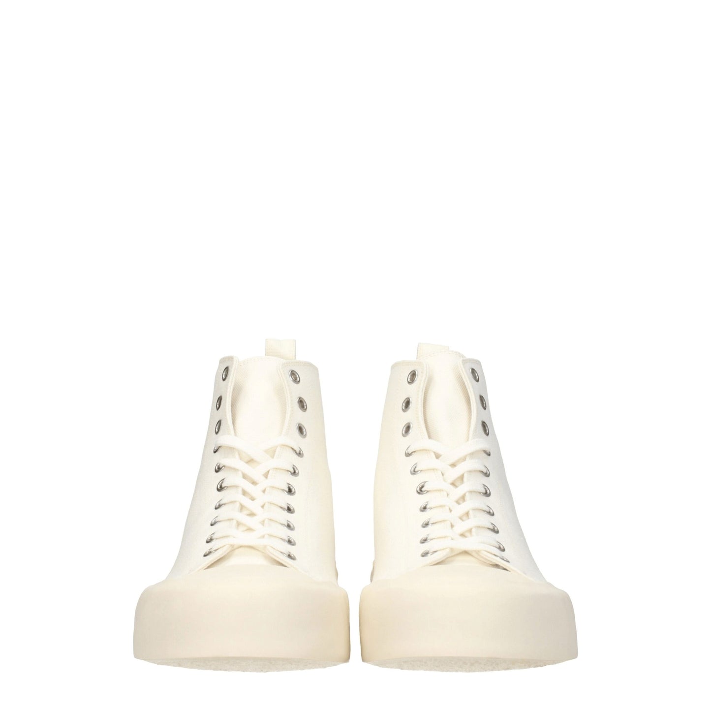 Jil Sander Beige Stoff High Tops