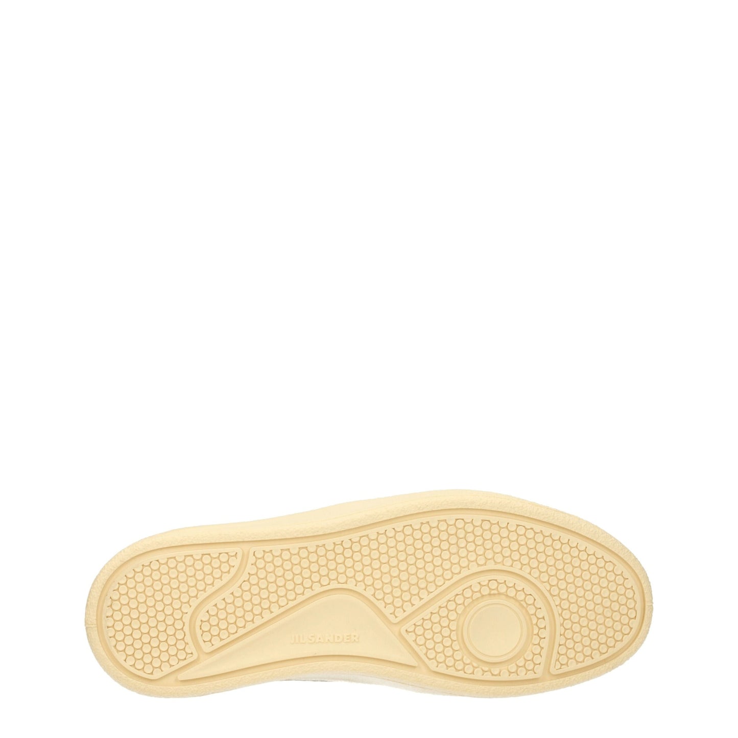 Jil Sander – Niedrige Sneakers aus weißem Leder