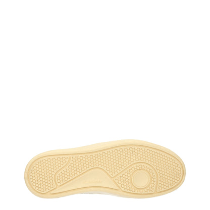 Jil Sander – Niedrige Sneakers aus weißem Leder