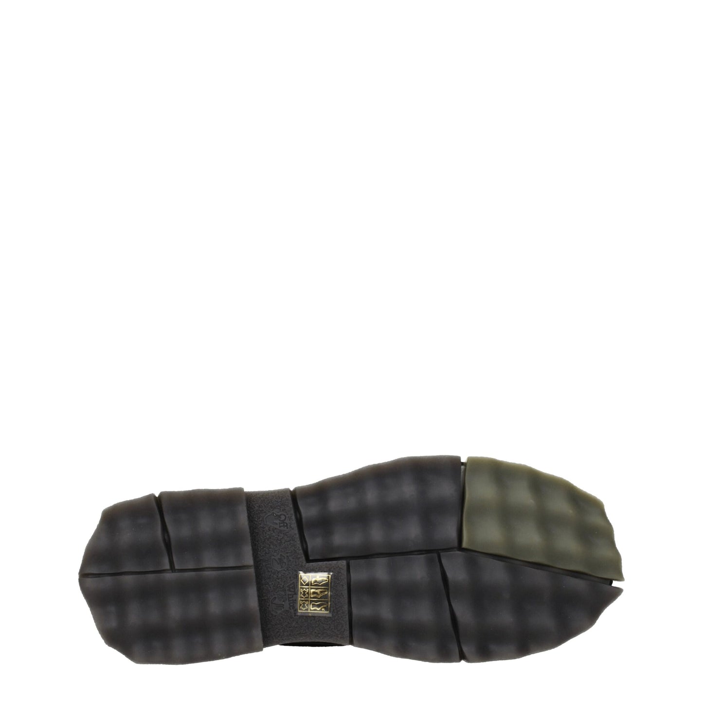 Off-White Slip-On-Loafer aus schwarzem Leder