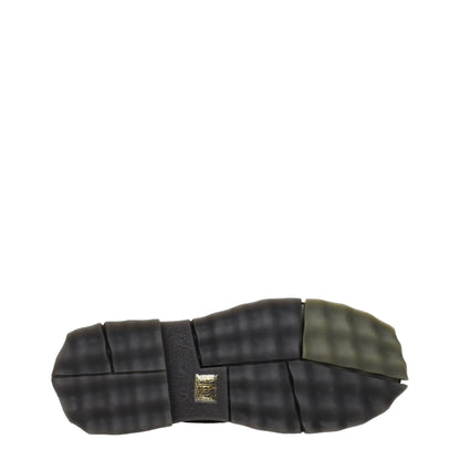 Off-White Slip-On-Loafer aus schwarzem Leder