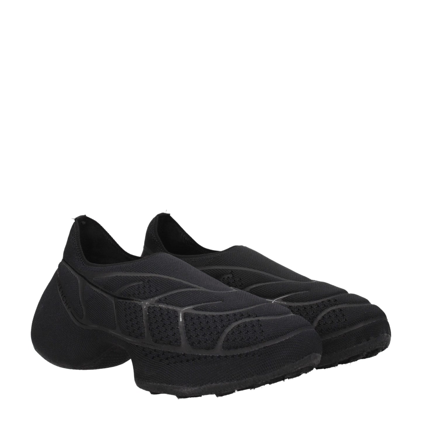 Givenchy Slip-On-Loafer aus schwarzem Stoff