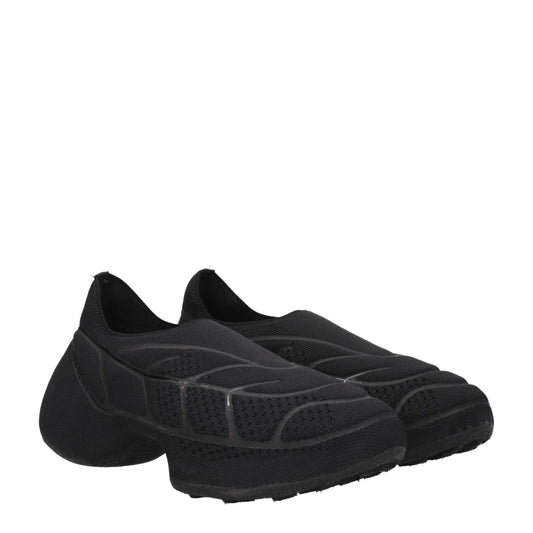 Givenchy Slip-On-Loafer aus schwarzem Stoff