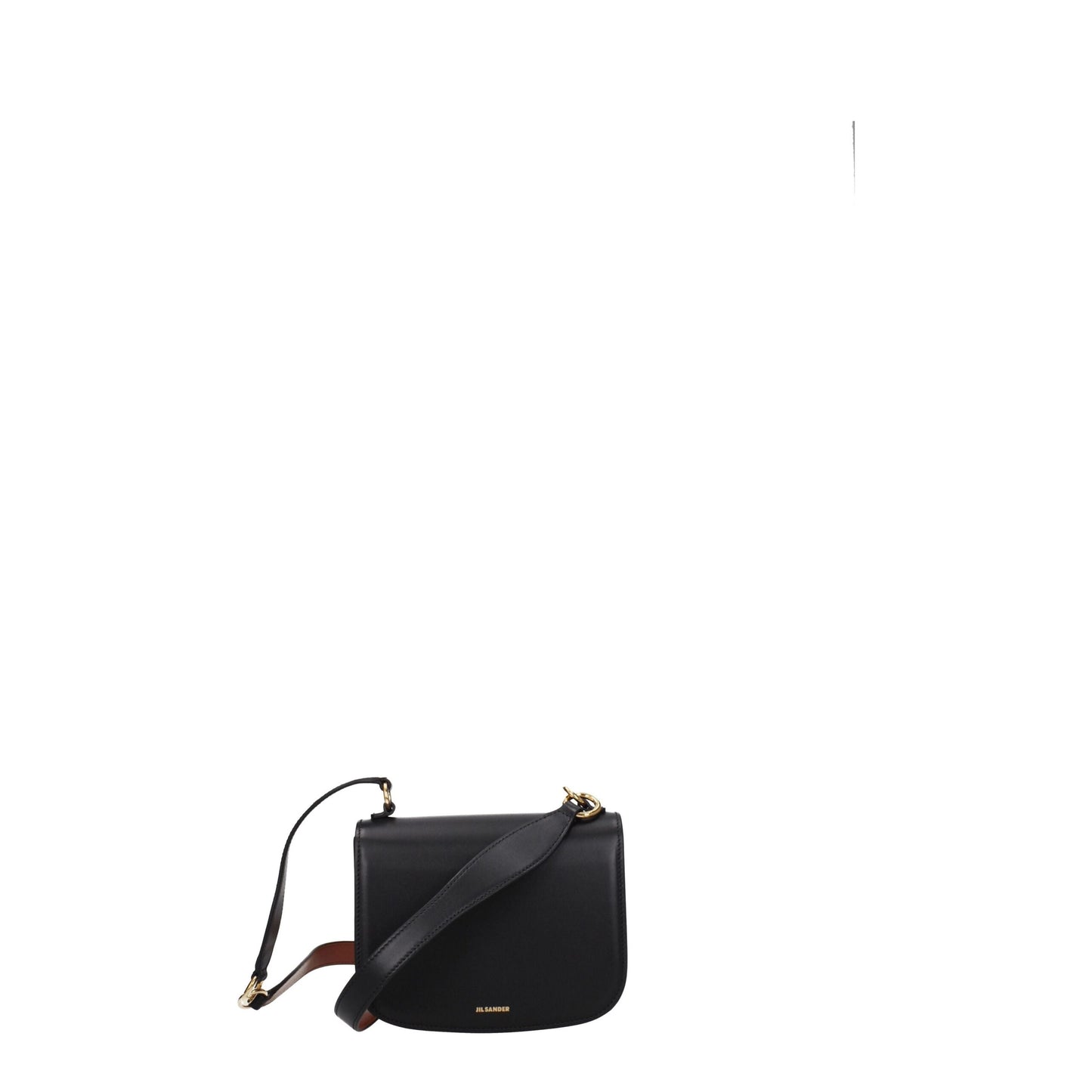 Jil Sander Schwarze Lederhandtaschen