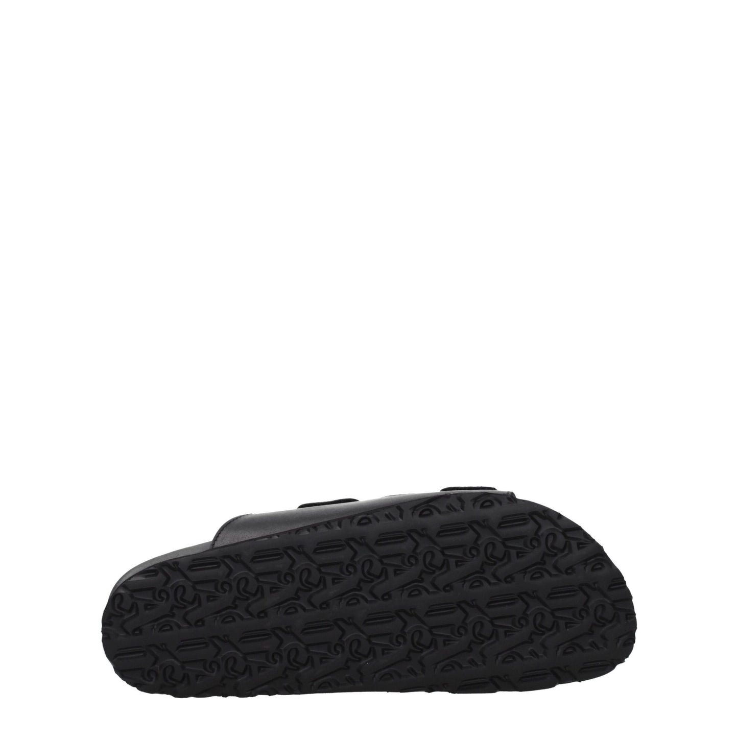 Palm Angels Schwarze Leder-Slipper