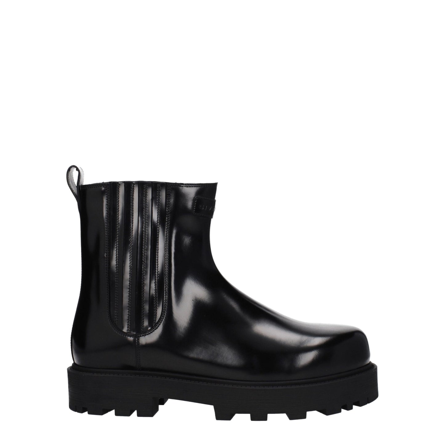 Schwarze Ankle Boots aus Leder von Givenchy
