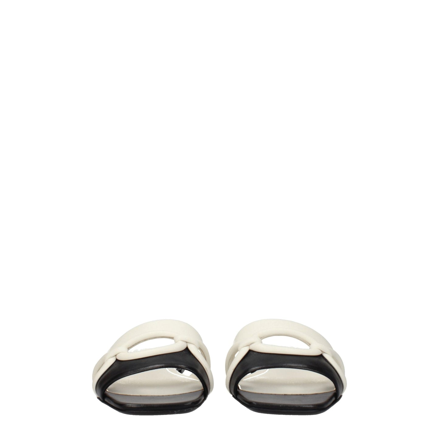 Valentino Garavani Slipper aus schwarzem Leder