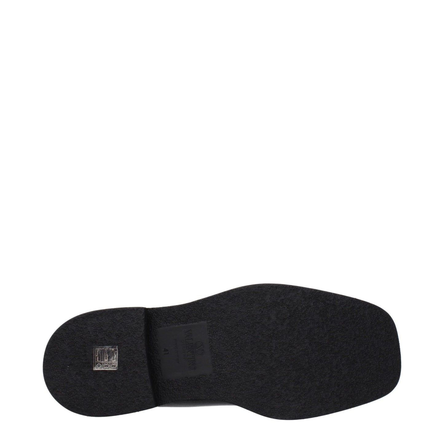 Valentino Garavani – Schwarze Lederstiefeletten