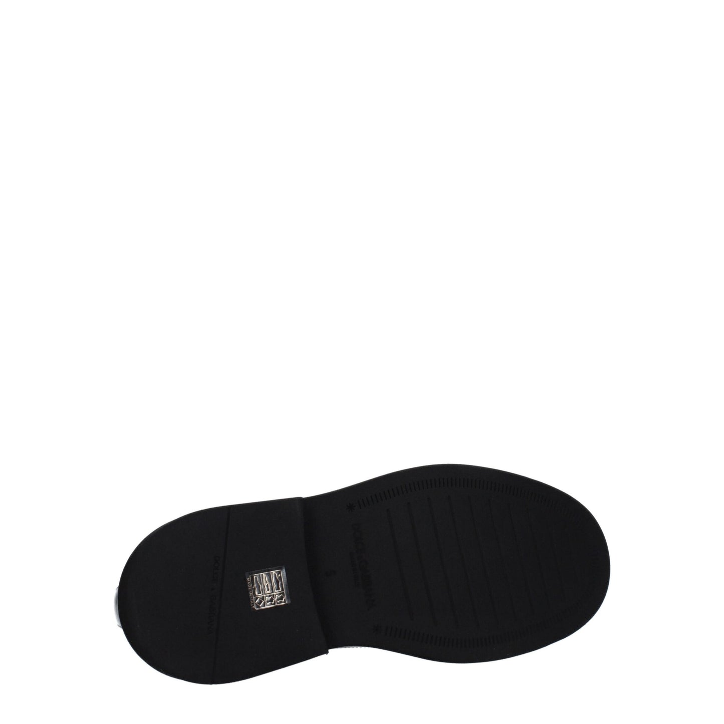 Dolce &amp; Gabbana – Oxfords und Derbys aus schwarzem Leder