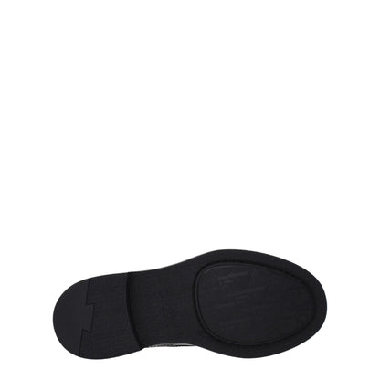 Christian Dior Schwarze Lederstiefeletten