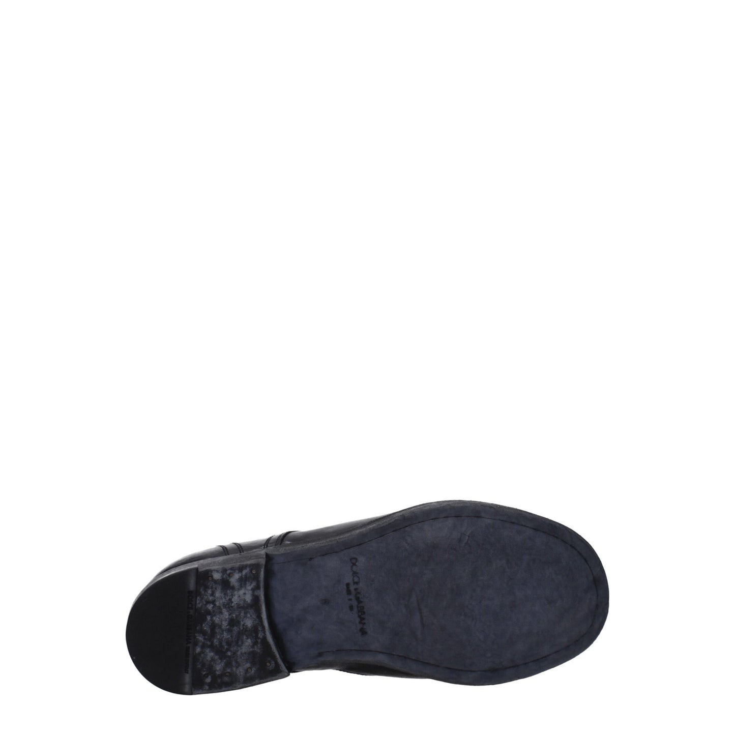 Dolce &amp; Gabbana – Oxfords und Derbys aus schwarzem Leder