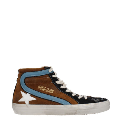 Golden Goose Braune Leder High-Tops