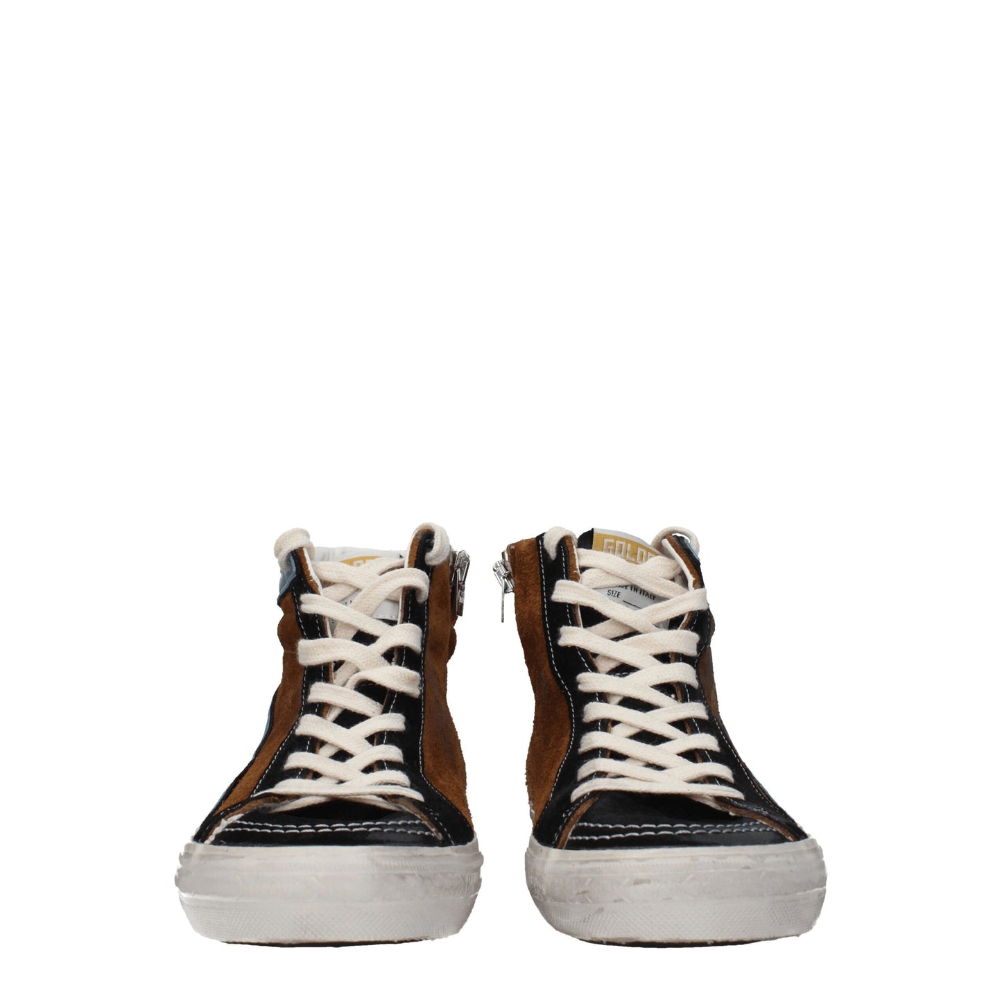 Golden Goose Braune Leder High-Tops