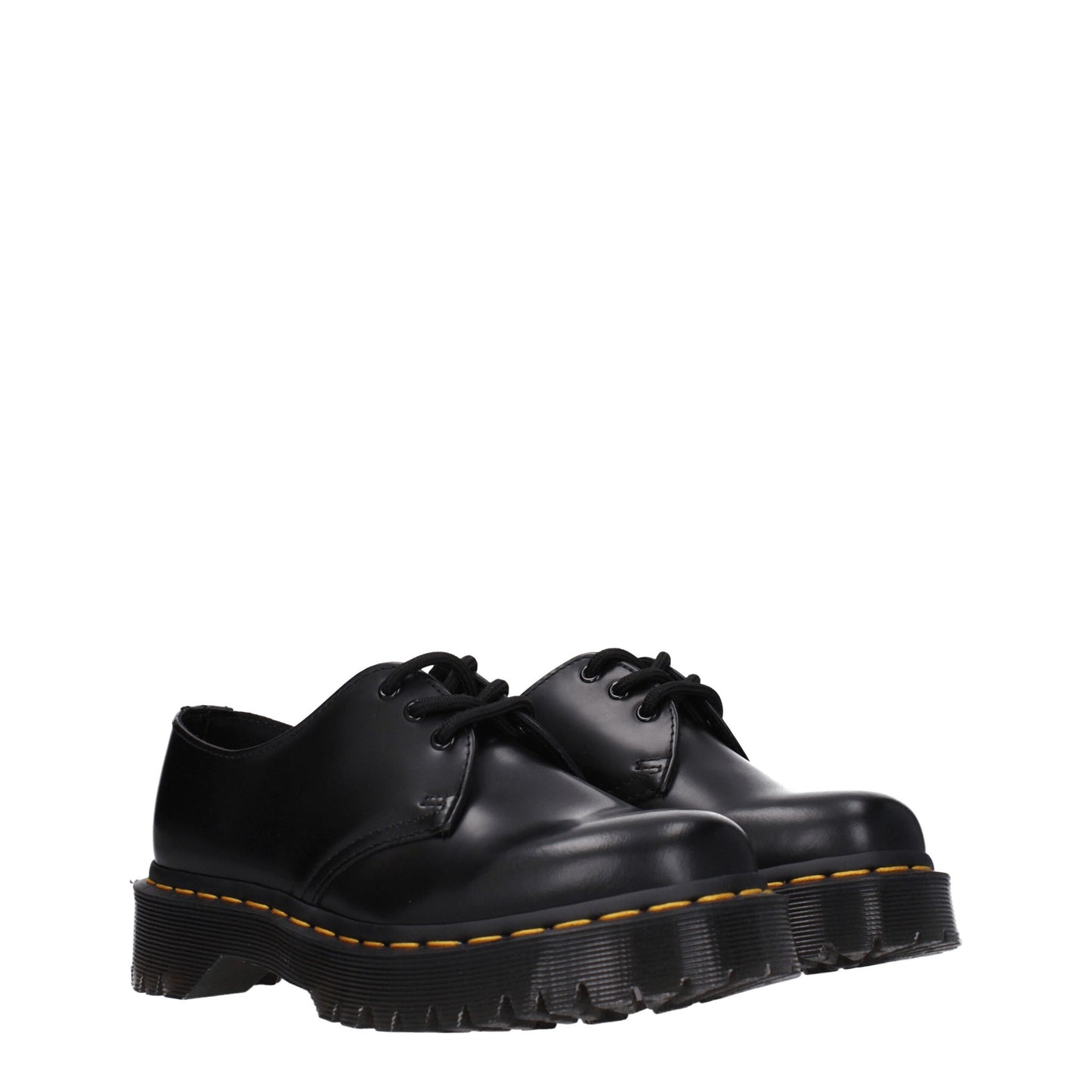 Dr. Martens – Oxfords und Derbies aus schwarzem Leder