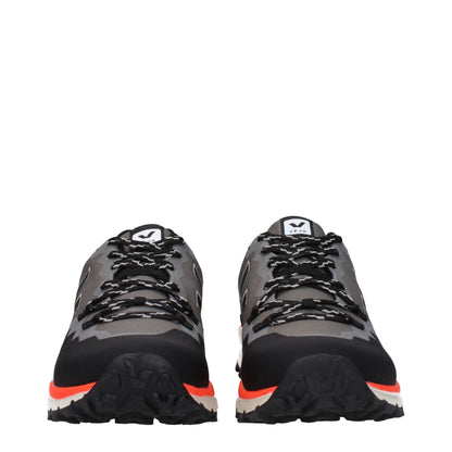 Veja Sportliche Sneakers aus grauem Stoff