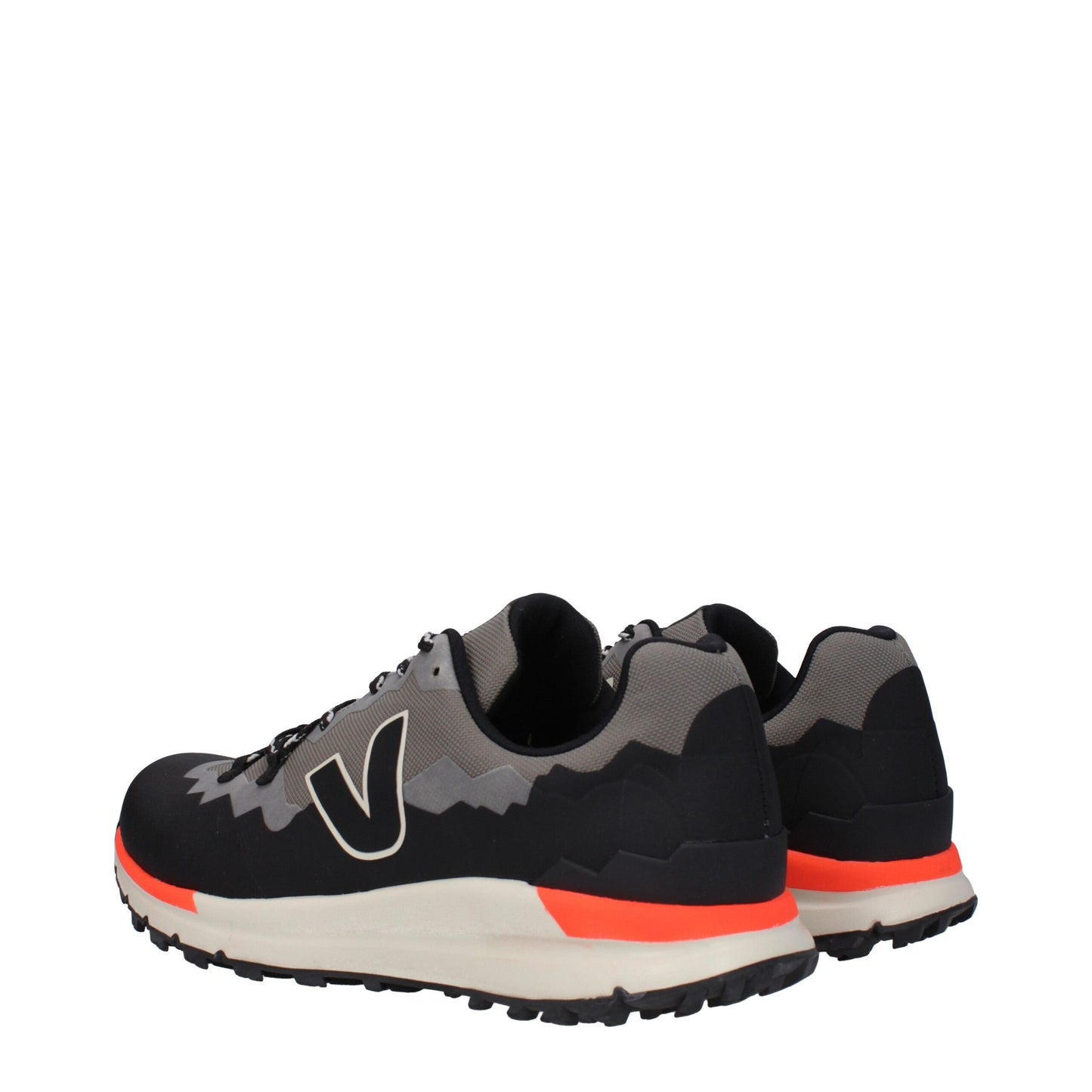 Veja Sportliche Sneakers aus grauem Stoff