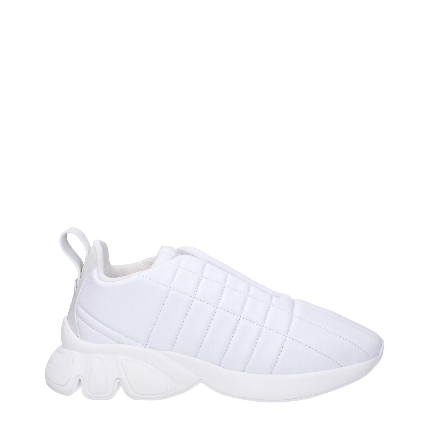Burberry – Weiße Leder-Sneaker