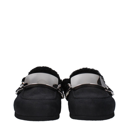 JW Anderson Schwarze Leder-Slipper