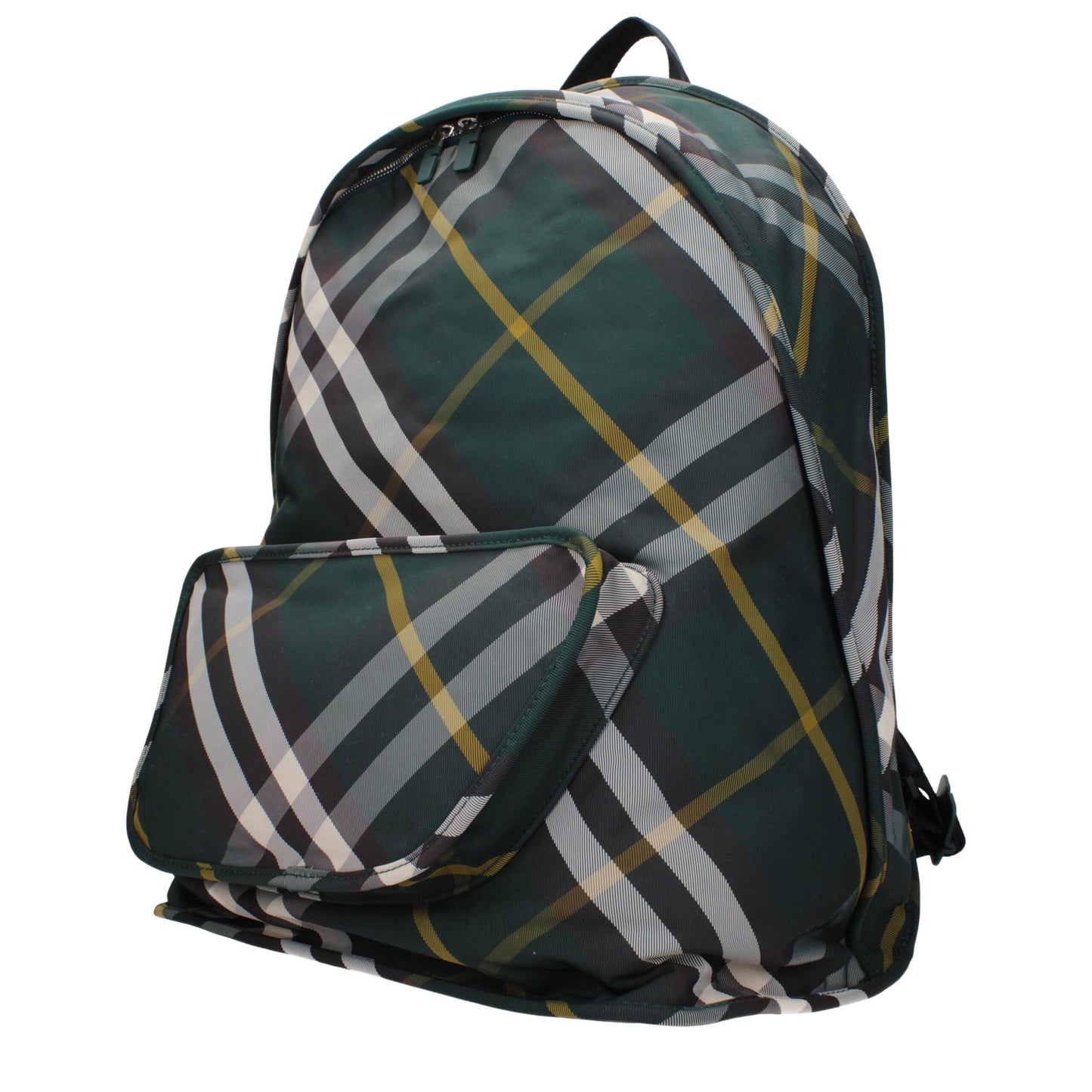 Burberry Rucksack aus grünem Stoff