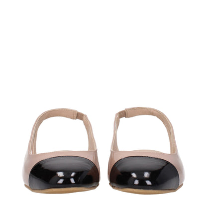 Stuart Weitzman Pink Leather Ballet Flats