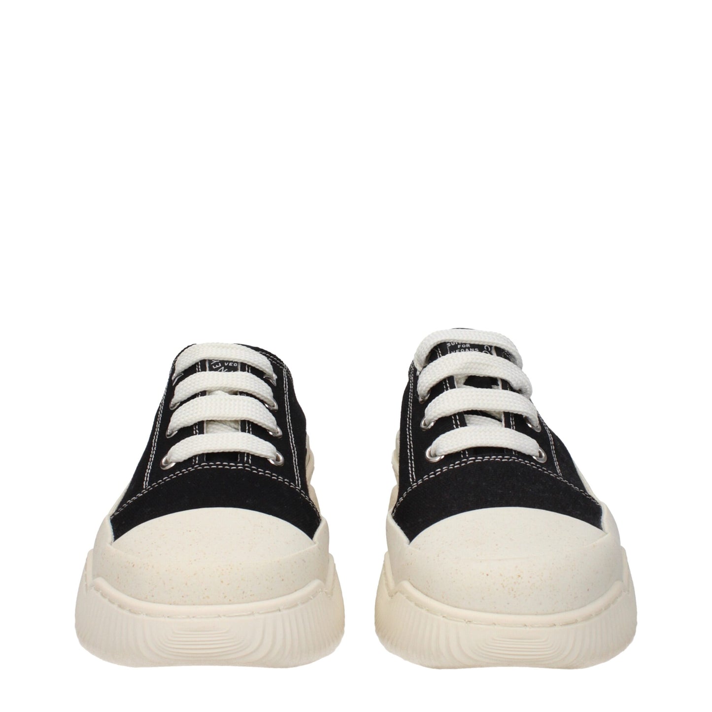 Stella McCartney Black Fabric Chunky Sneakers
