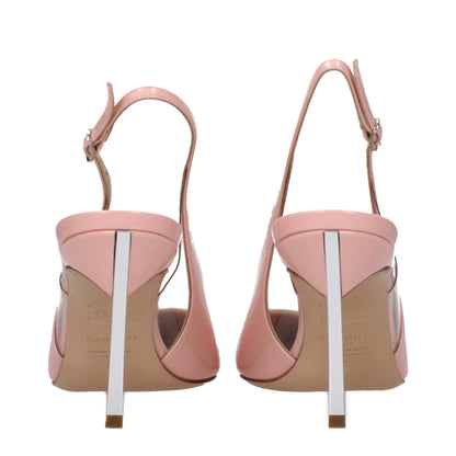 Casadei – Rosa Pumps aus Leder mit hohem Absatz