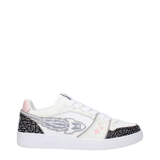 Weiße Sportschuhe aus Leder von Enterprise Japan